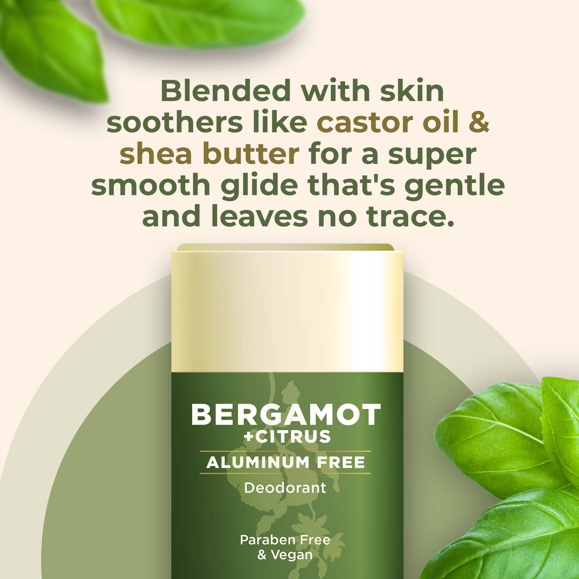 Bergamot + Citrus Aluminum Free Deodorant