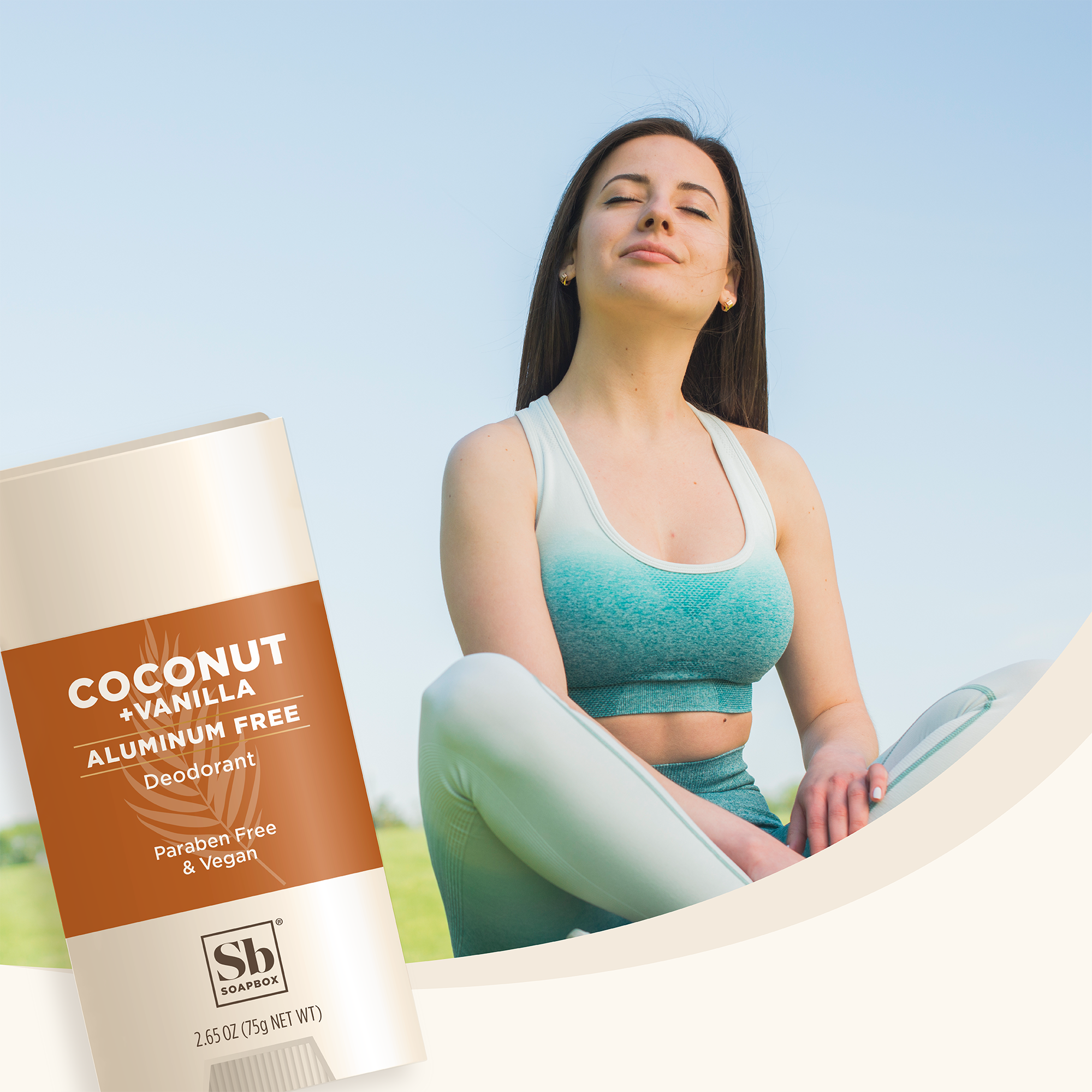 Coconut + Vanilla Aluminum Free Deodorant