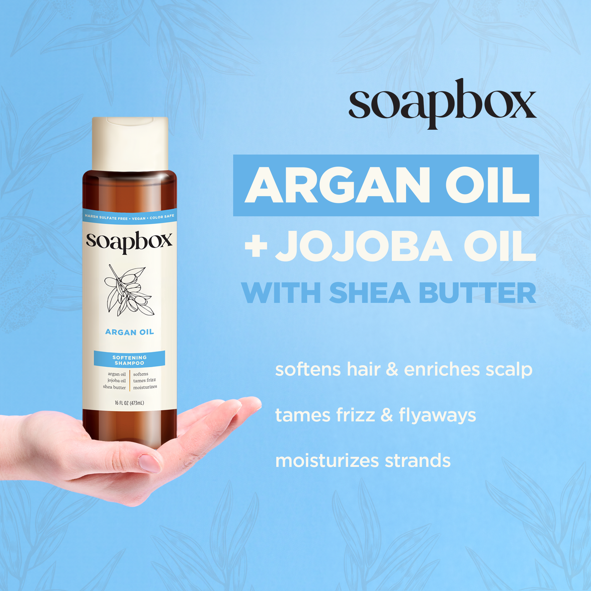 Argan Oil Anti-Frizz Shampoo + Conditioner Set