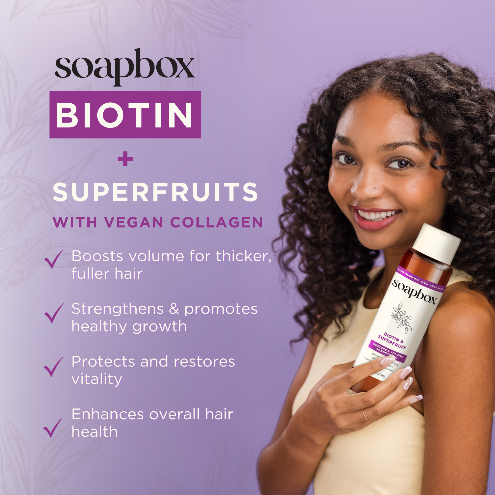 Biotin and Superfruit Restore & Volumize Conditioner