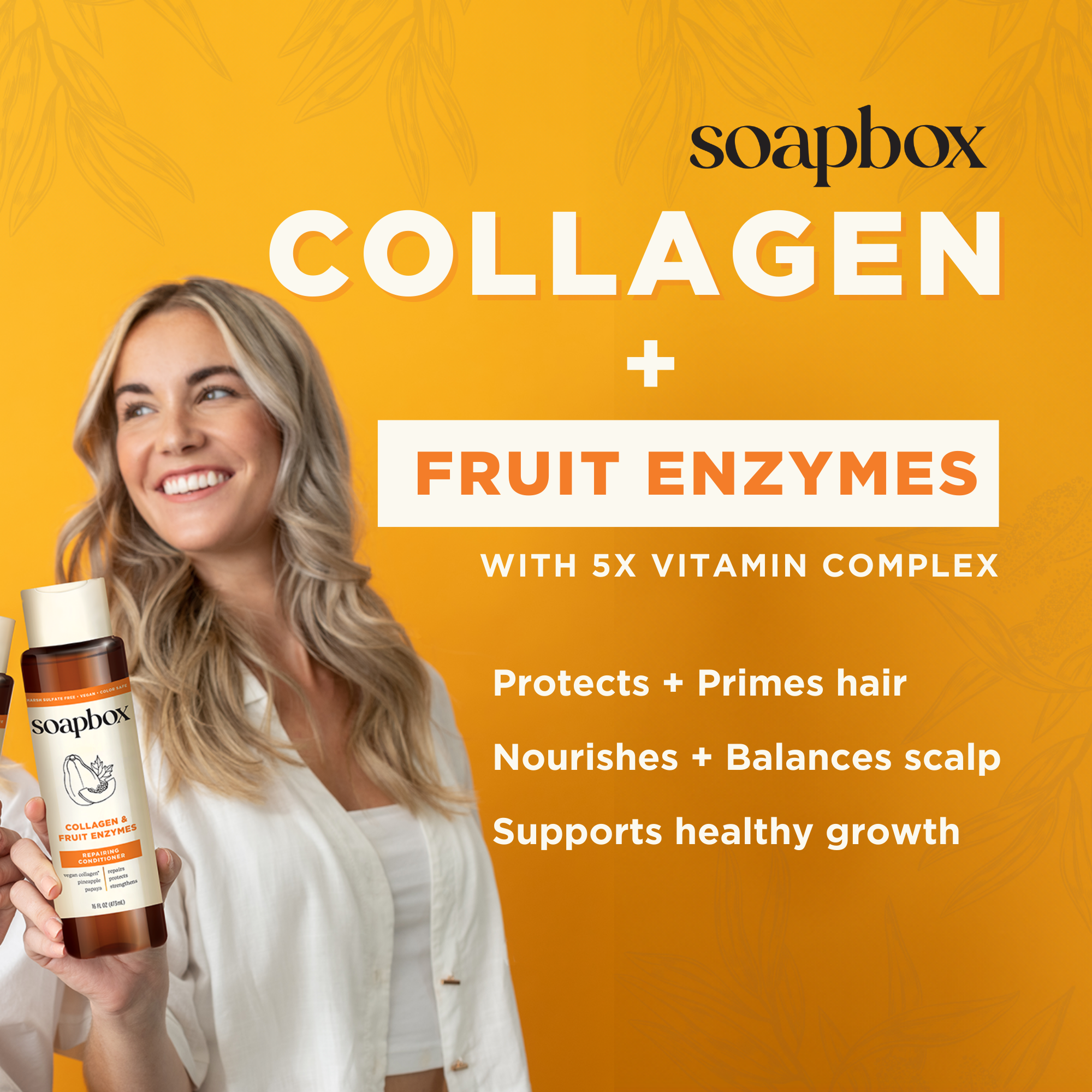 Collagen & Fruit Enzymes Repairing Conditioner