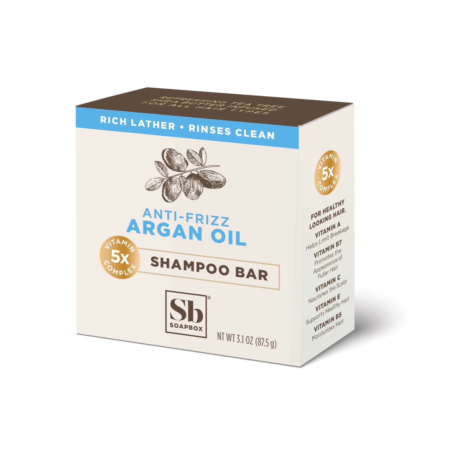 Argan Oil Control & Soften Shampoo Bar