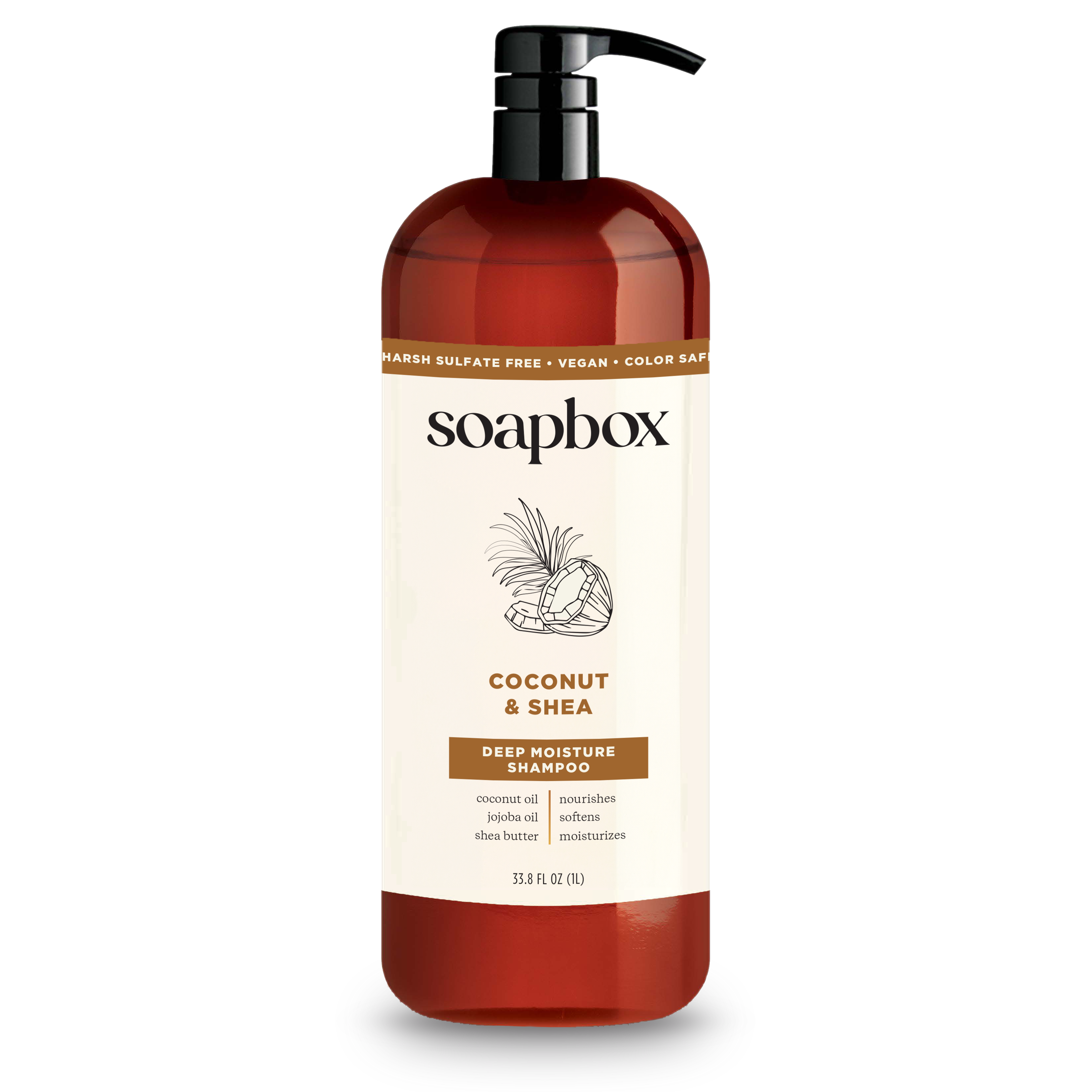 Coconut & Shea Deep Moisture Shampoo - 1 Liter