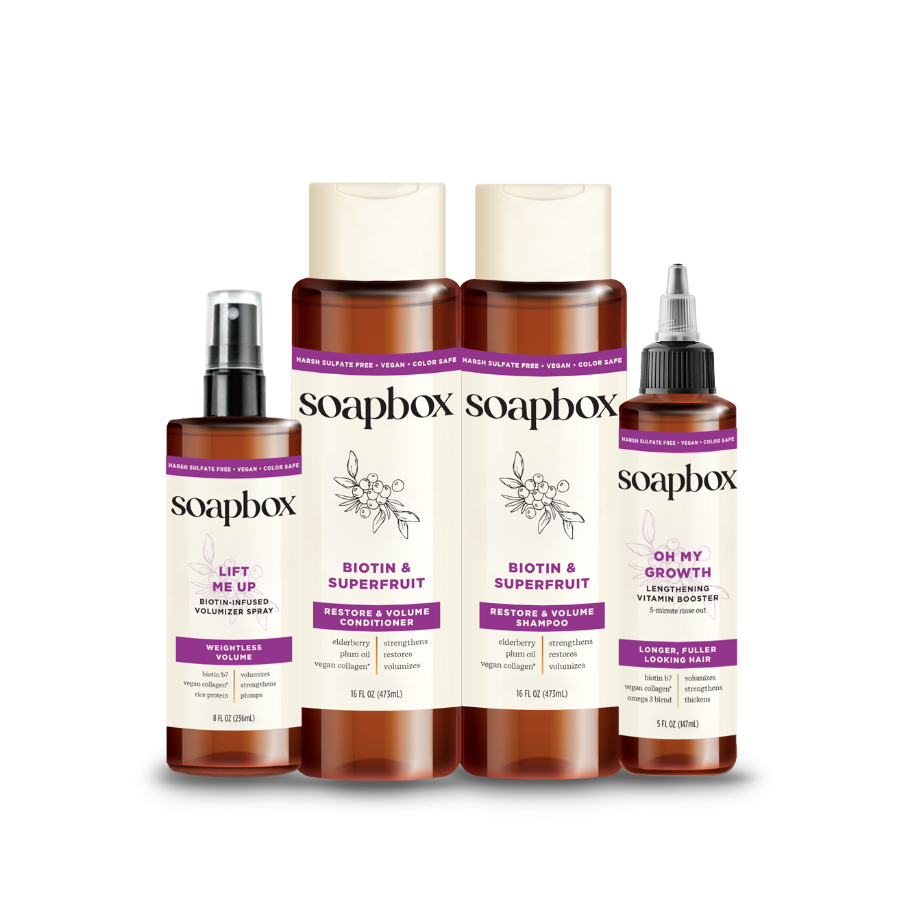 Biotin & Superfruit Volumizing Haircare Bundle